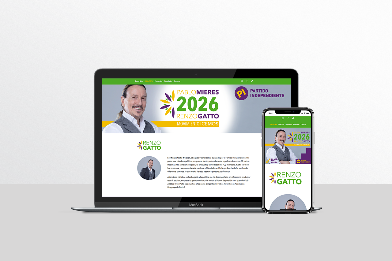 Read more about the article Renzo Gatto Diputado